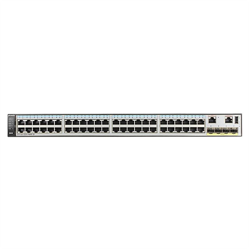 Advanced 48 Port PoE Gigabit Ethernet Switch with 10 10GE SFP Ports and LACP Function